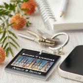 Saturn V Moon Rocket Launches Sleutelhanger (Voorkant Rechts)