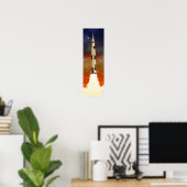 Saturn V Poster (Thuiskantoor)