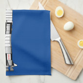 Saturn V-raket, Apollo 11 Moon Landing en Moon: Theedoek (Quarter Fold)