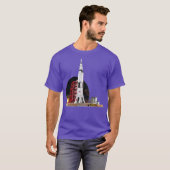 Saturn V Space Shuttle T-shirt (Voorkant volledig)