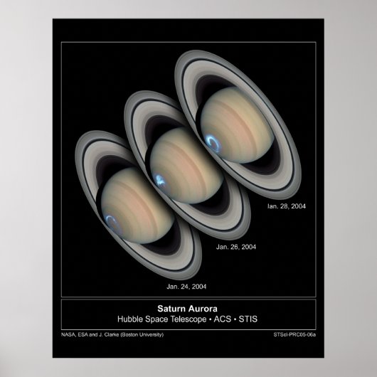 SaturnAurora-2005-06a Poster (Voorkant)