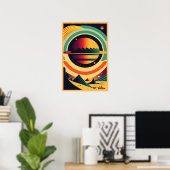 Saturne, poster Espace (Bureau à domicile)