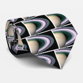 Saturns Rings Stropdas (Opgerold)