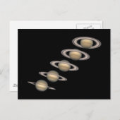 Saturnus's Rings Briefkaart (Voorkant / Achterkant)
