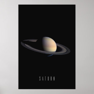 Saturnus - De Ringvormige Reus en Juweel van Onze Poster