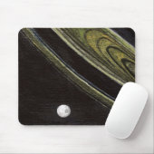 Saturnus en Tethys mousepad Muismat (Met muis)