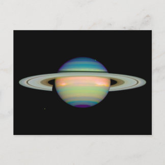 Saturnus Infrarood Afbeelding Briefkaarten
