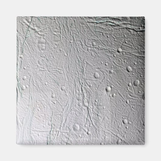 Saturnus maan Enceladus 4 Magneet (Voorkant)
