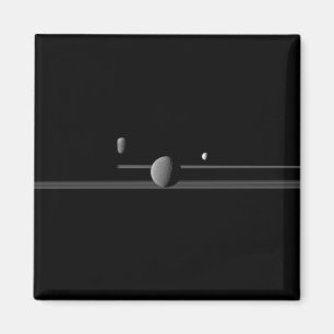Saturnus Moons Magnet Magneet
