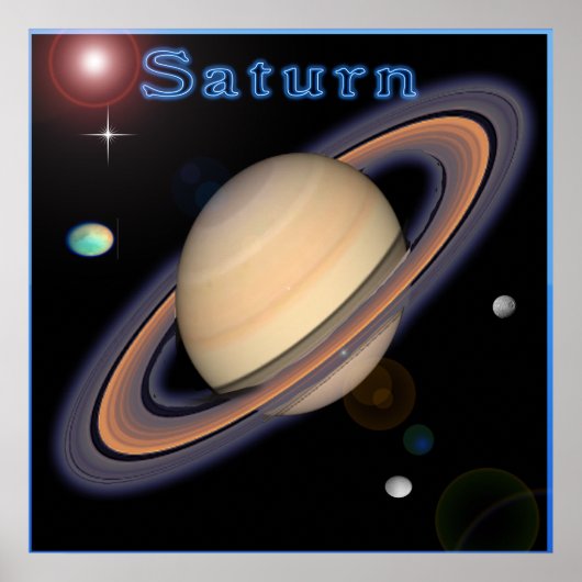 Saturnus poster (Voorkant)