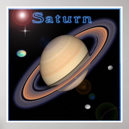 Saturnus poster (Voorkant)