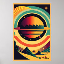 Saturnus, poster ruimte