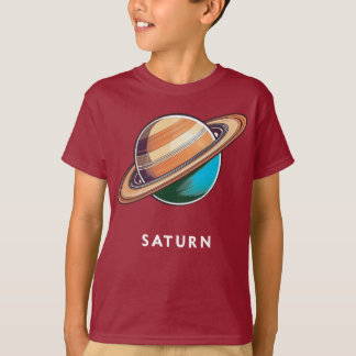 Saturnus / Saturnus - Classic Planet T-shirt T-shi