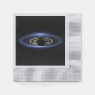 Saturnus verduisterde de Zon vanuit de Cassini-orb Servet