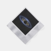 Saturnus verduisterde de Zon vanuit de Cassini-orb Servet (Hoek)