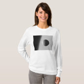 Saturnus's maan Mimas T-shirt (Voorkant volledig)