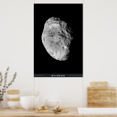 Saturnus's Moon Hyperion Poster (Keuken)