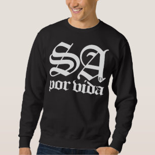 SATX POR VIDA 210 for Life Old English Creweck Trui
