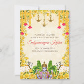 Satyanarayan pooja uitnodiging Indiase puja uitnod (Voorkant)