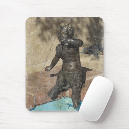 Satyr Fountain Muismat (Met muis)