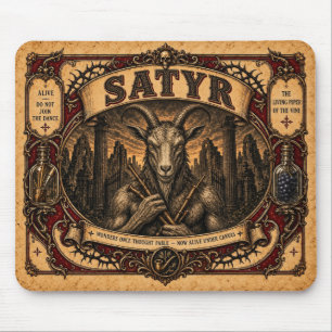 Satyr, Vintage Circus Monster Muismat