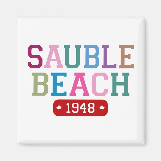 Sauble Beach 1948 Magneet (Voorkant)