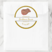 Sauce barbecue au boeuf maison Étiquette barbecue (Sac)