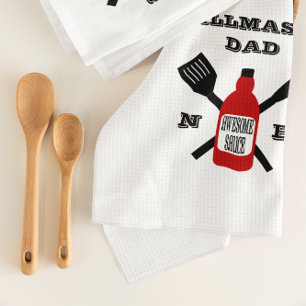 Sauce géniale Serviette de cuisine personnalisée
