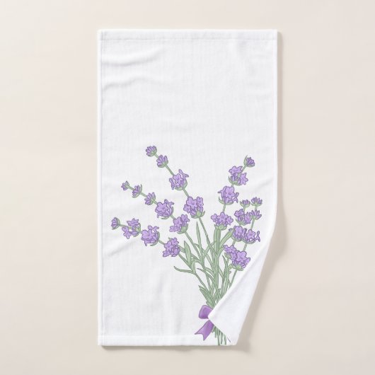 Sauce lavande (Serviette à main)