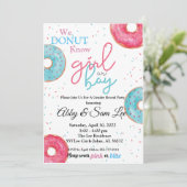 Sauce rose ou bleue Sexe Invitation à révéler (Debout devant)