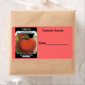 Sauce tomate en canne / Étiquettes de congélation (En situation)