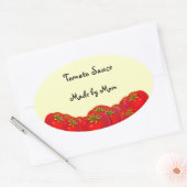 Sauce tomate Étiquettes de canne sur mesure (Enveloppe)