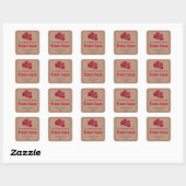 Sauce tomate maison | Étiquette de mise en conserv (Feuille)