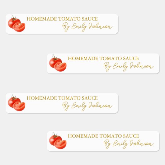 Sauce tomate maison mince Étiquette (Groupe)