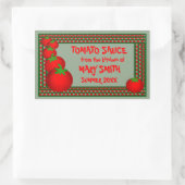 Sauce tomate ou Marinara Étiquettes personnalisés (Sac)