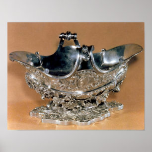 Sauceboot, Palissy Ware, c.1530 Poster