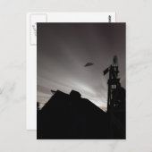 Saucer classique en dôme 2 carte postale (Devant / Derrière)