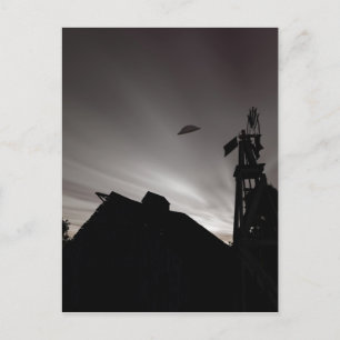 Saucer classique en dôme 2 carte postale