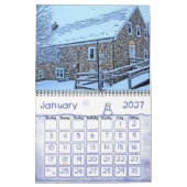 Saucon Valley Pa. Calendrier USA (Jan 2027)