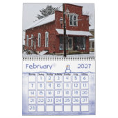 Saucon Valley Wall Agenda Kalender (Feb 2027)