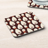 Saucy Bowling Pins Onderzetter (Linkerzijde)