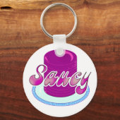 Saucy Cranberry Sleutelhanger (Voorkant)