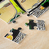 Saucy Frogs Jigzaag Legpuzzel (Zijkant)