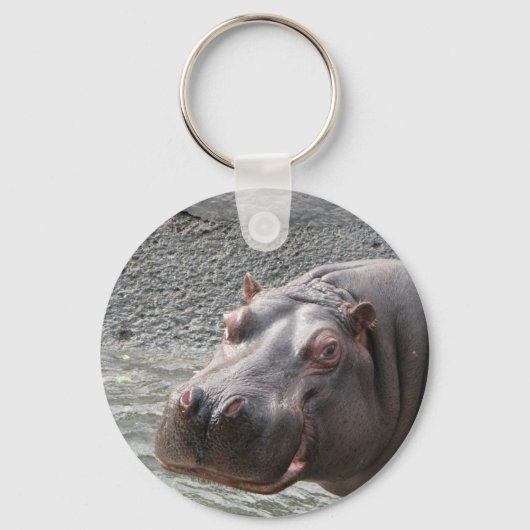 Saucy Hippo! Sleutelhanger (Voorkant)