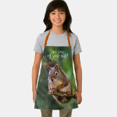 Saucy Red Squirrel in Fir Schort (Insitu)