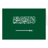 Saudi Arabia Flag (Devant horizontal)