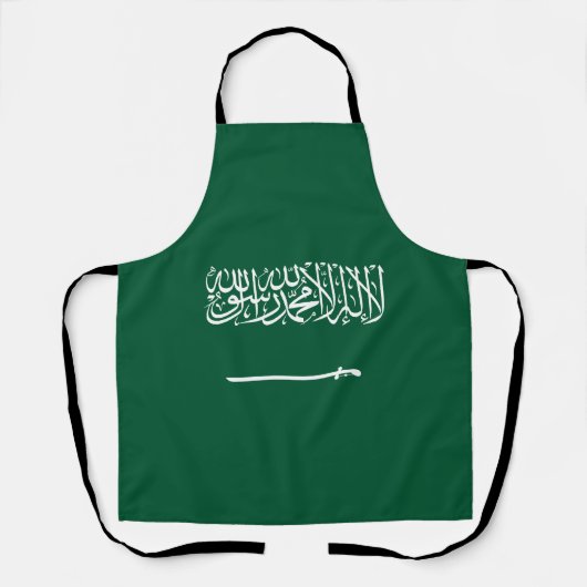 Saudi Arabia Flag Schort (Voorkant)