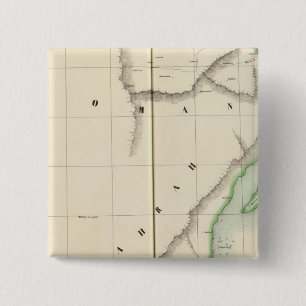 Saudi-Arabië, Azië 92 Vierkante Button 5,1 Cm
