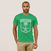 Saudi-Arabië Emblem T-shirt (Voorkant volledig)