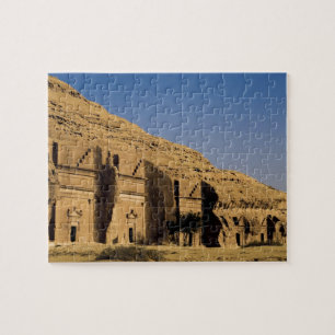 Saudi-Arabië, locatie van Madain Saleh, oud 2 Legpuzzel